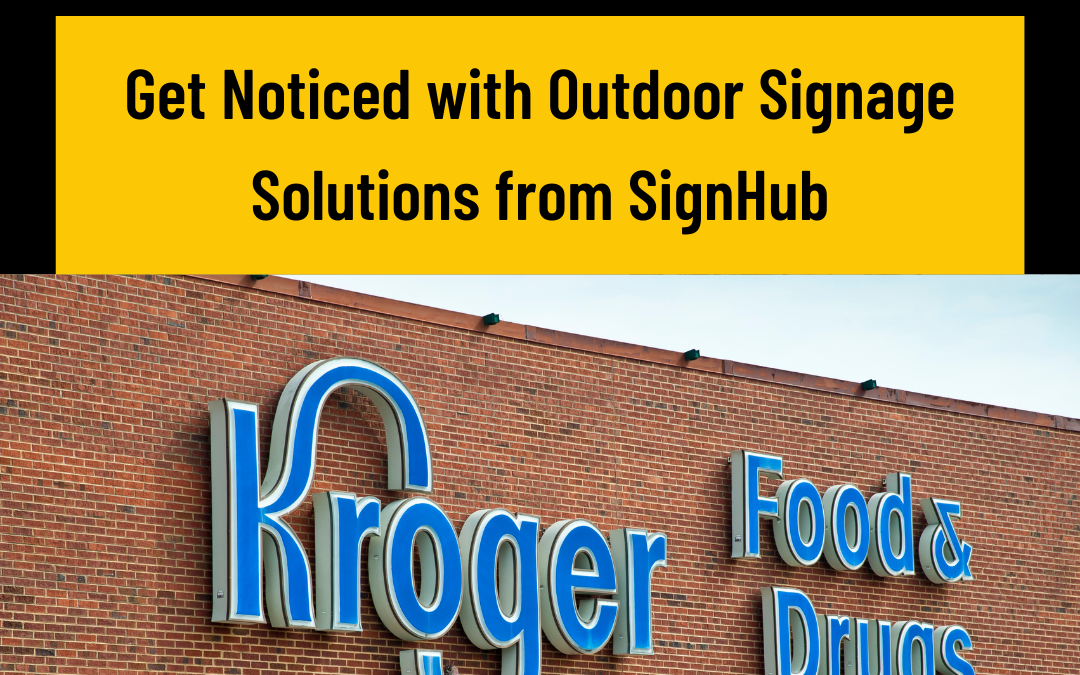 Outdoor Signage Solutions