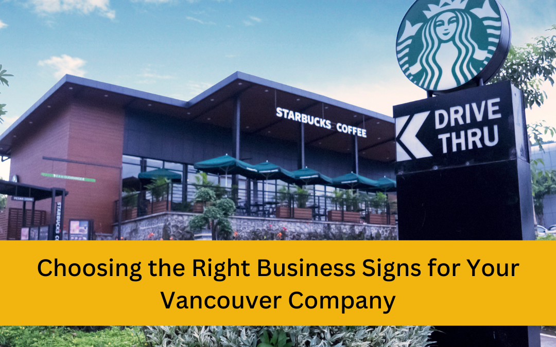 Business Signs in Vancouver